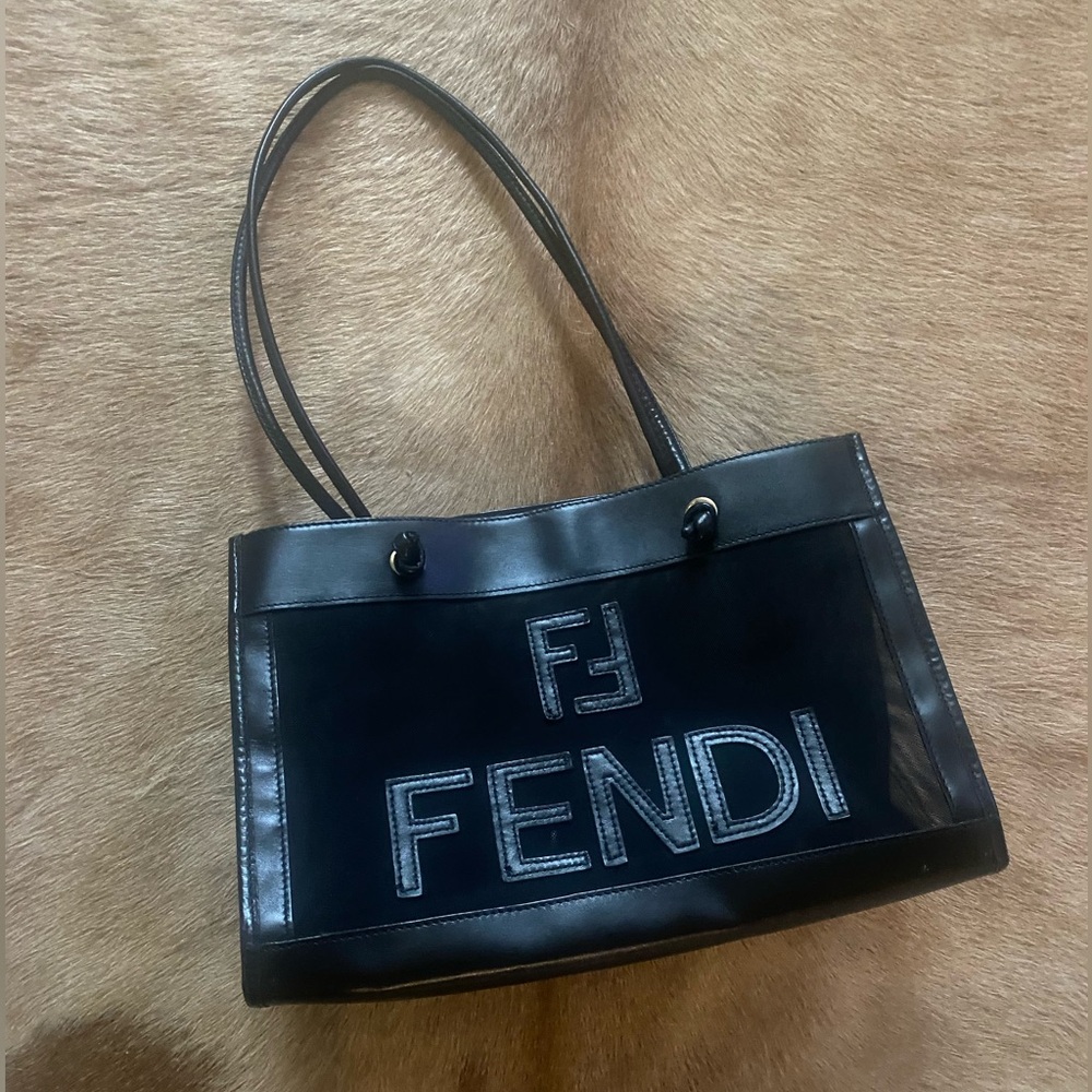 Vintage 90’s Fendi Mesh Handbag